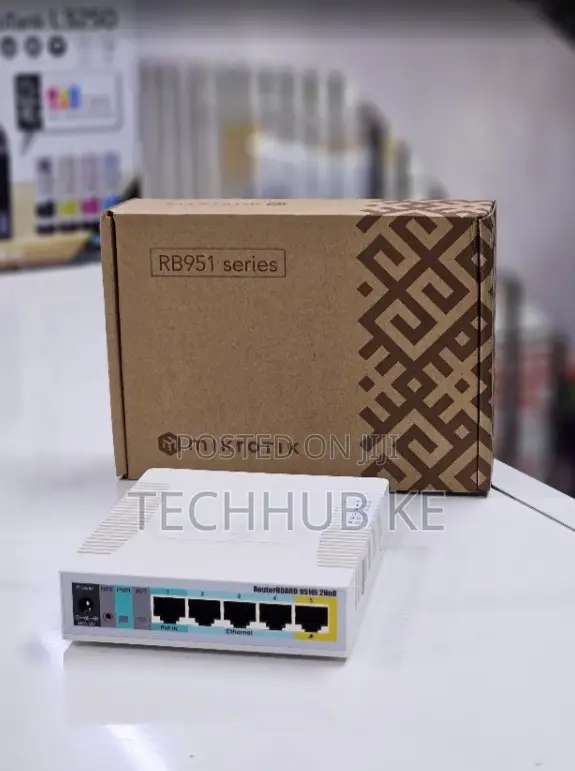MikroTik RB951Ui High Power WiFi Router Ethernet
