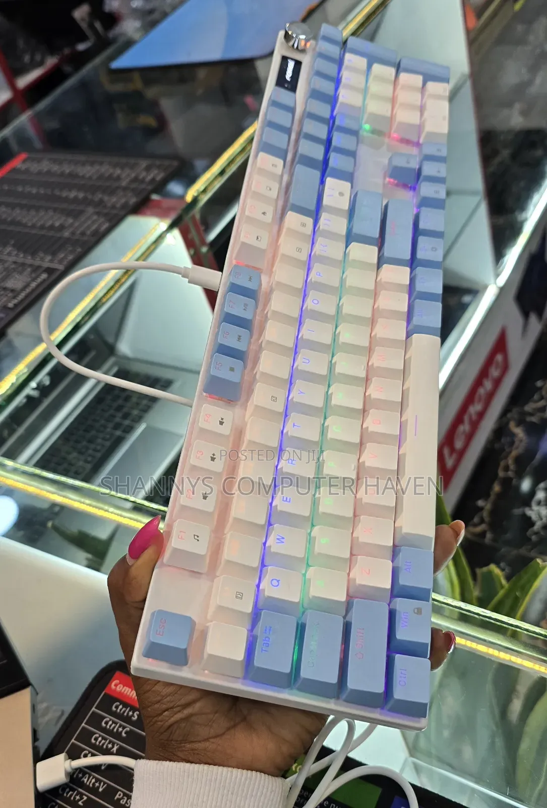 Forev FV-Q515 Gaming Mechanical Wired Keyboard – RGB
