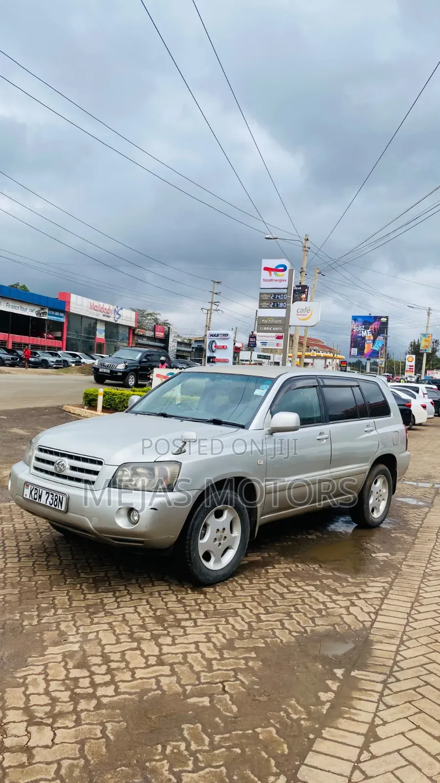Toyota Kluger 2007 Silver