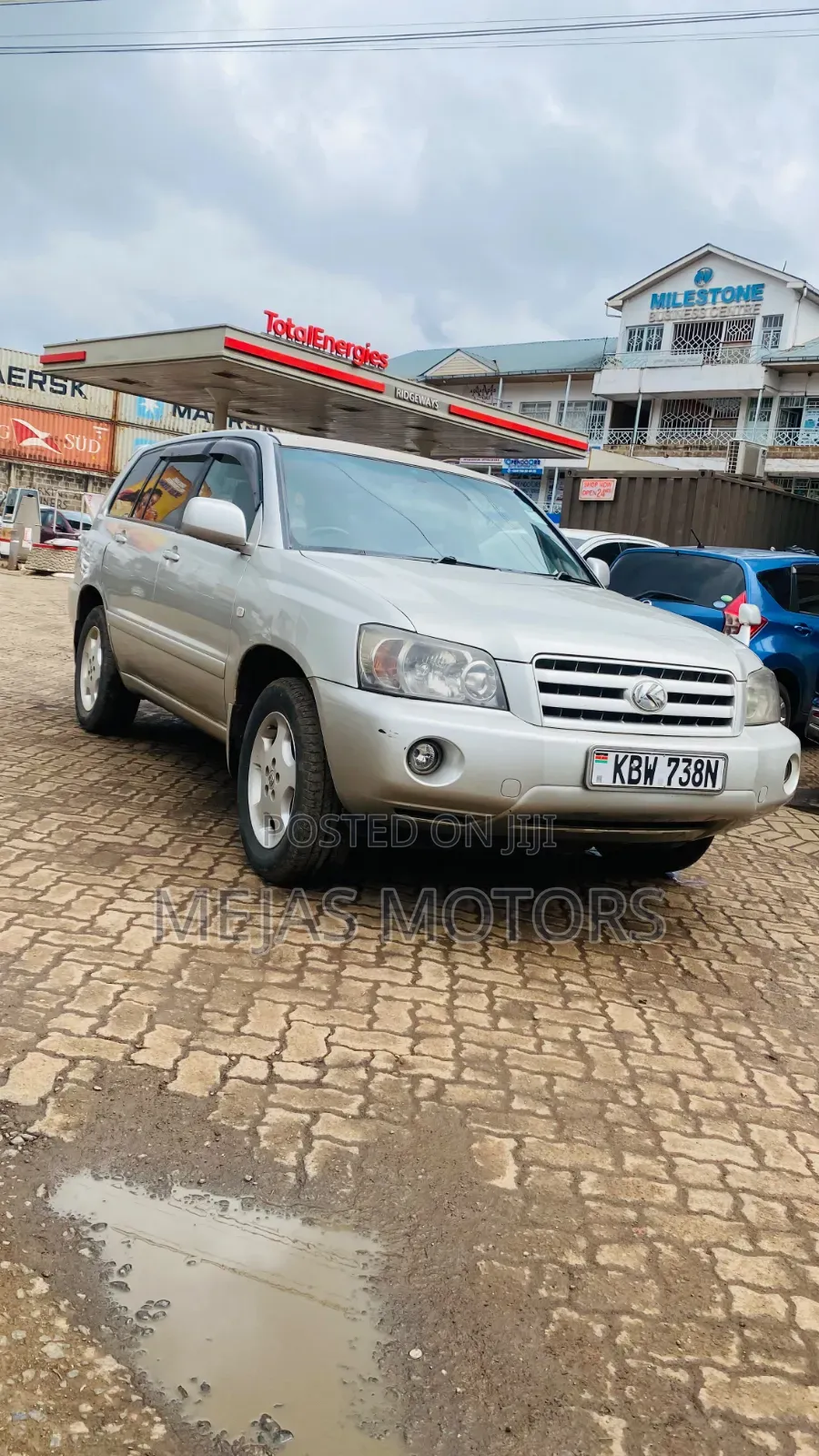 Toyota Kluger 2007 Silver