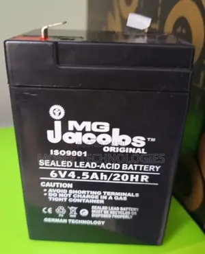 MG Jacobs 6V 4.5Ah Rechargeable Battery