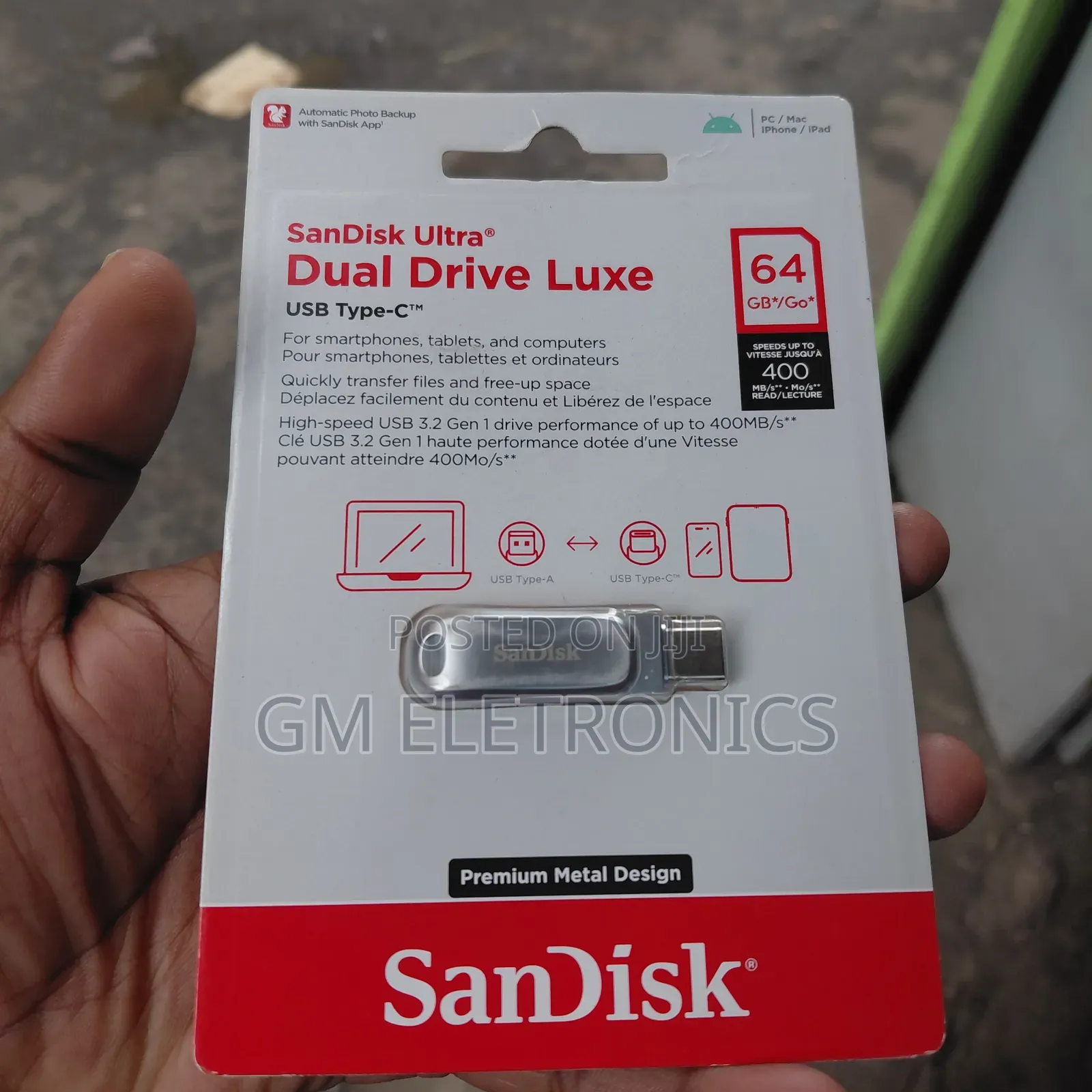 Original 2 in 1 64gb Type C USB a Drive.