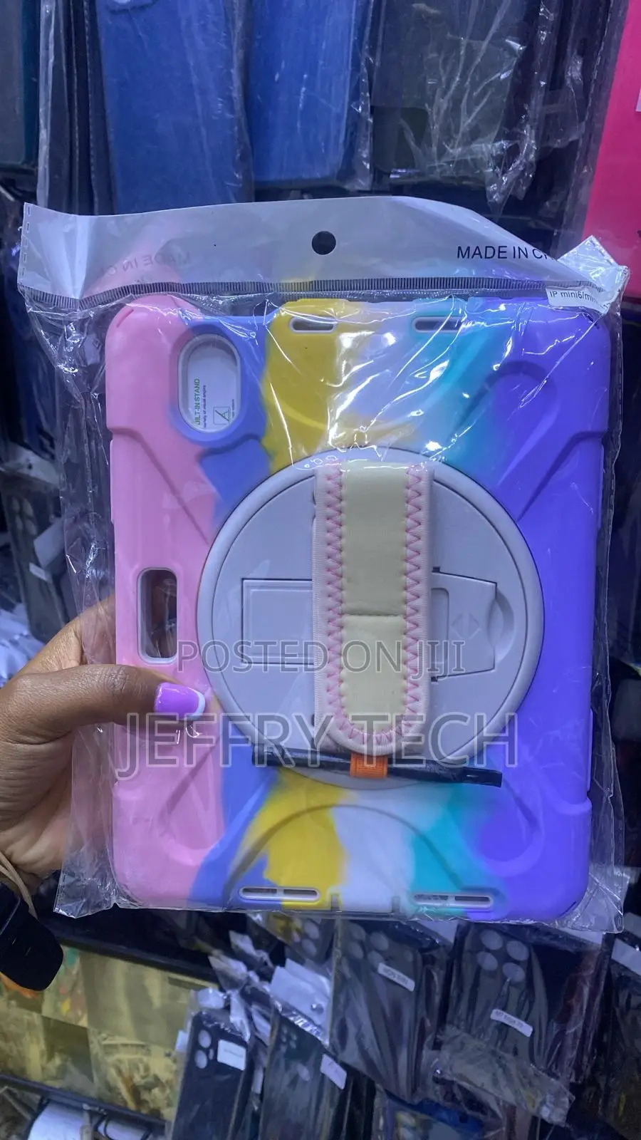 Heavy-Duty Shockproof Protective Tablet Case 360-Degree Rotating