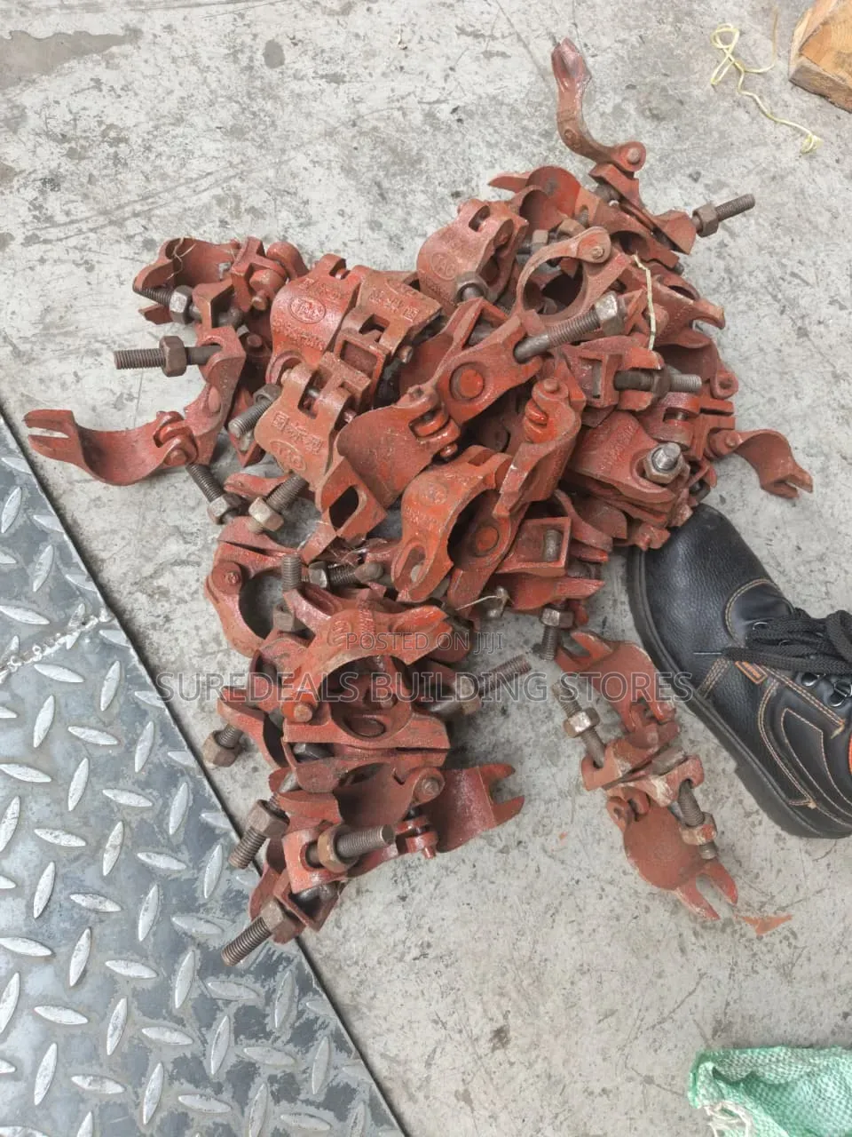 Forged Double Coupler Scaffolding Metal 90 Degree Swivel Clamp