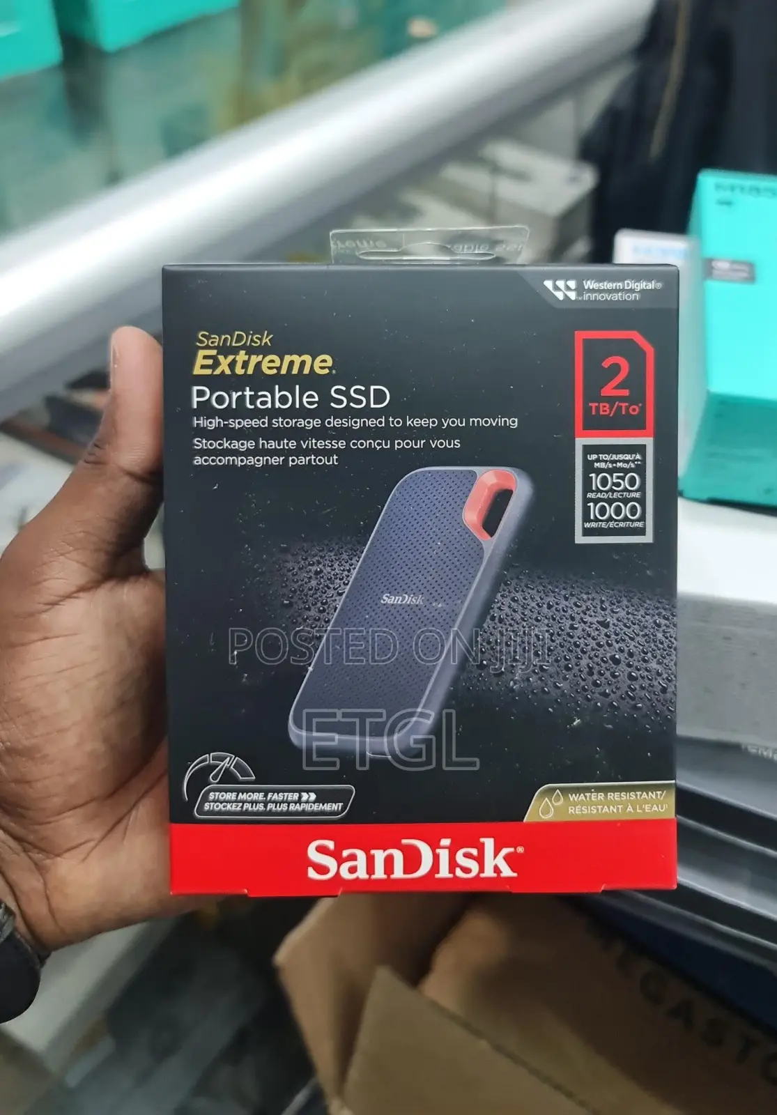 Sandisk E61 Extreme Portable External SSD V2 1tb - Sdssde61-