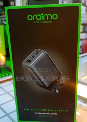 Oraimo 20W Fast GaN Wall Charger