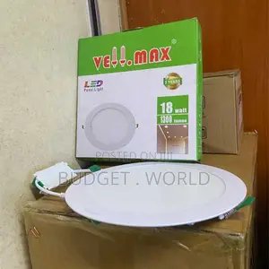 Round Gypsum Panel Light Professional Appearance 18W Recessed Ceiling