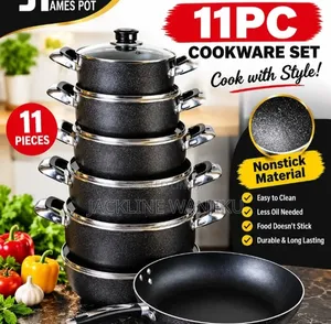 *James Pot 11pc Cookware Set*