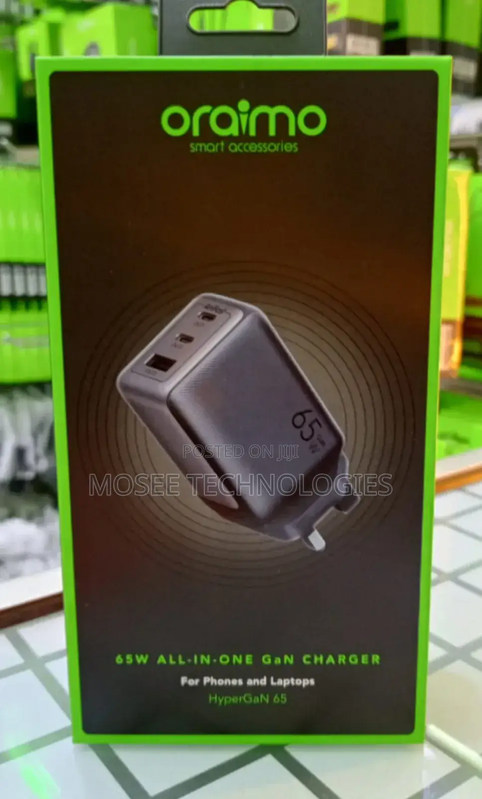 Oraimo 20W Multi-Port GaN Charger