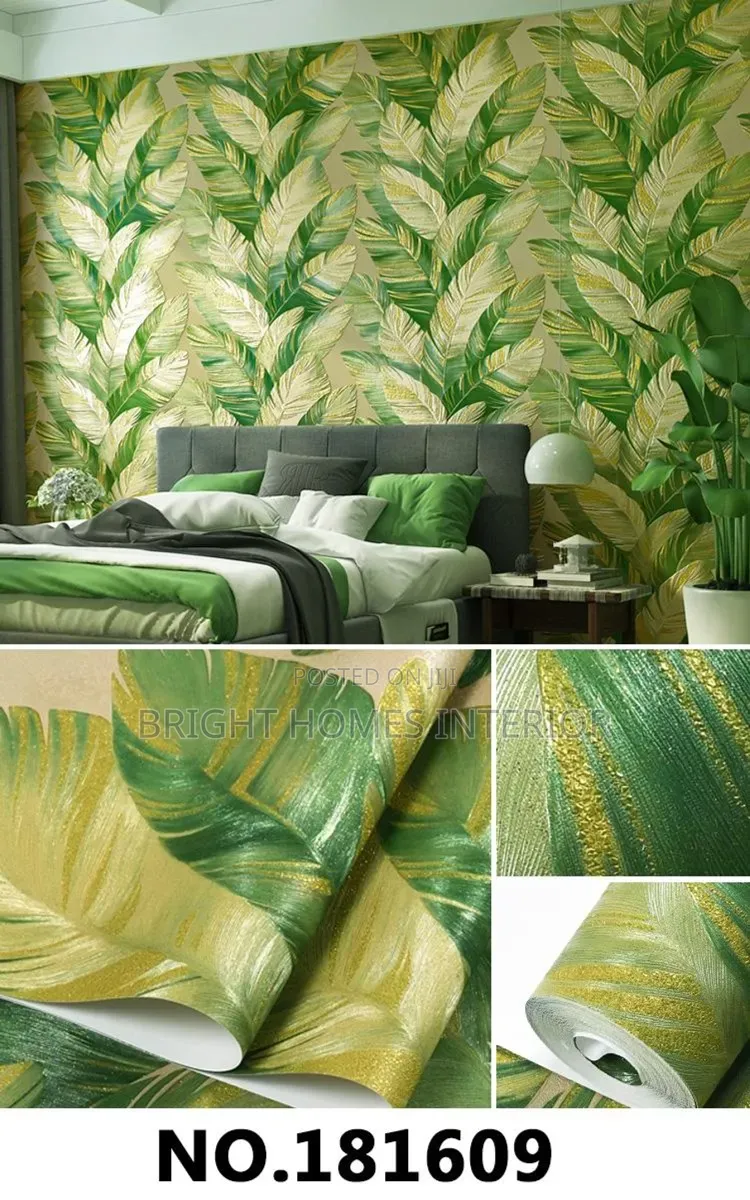 Green Wallpaper Floral Nature Wallpaper