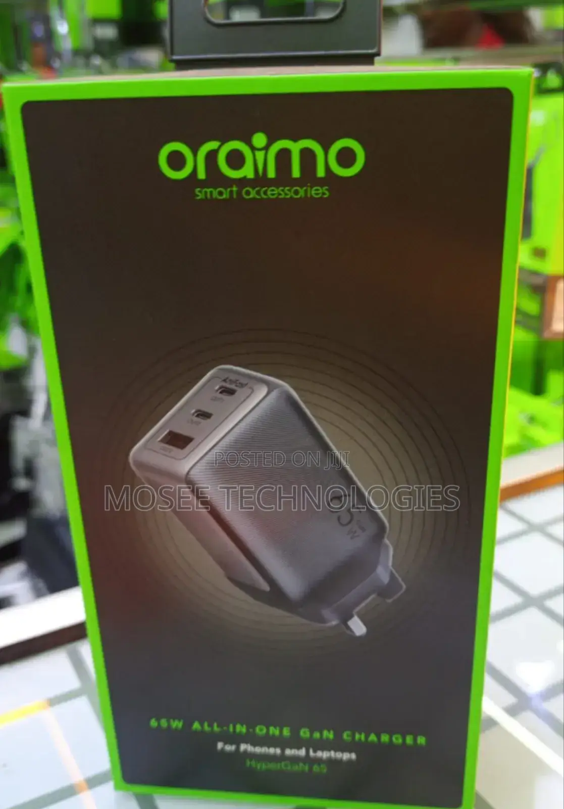 Oraimo 20W Fast Charging Adapter