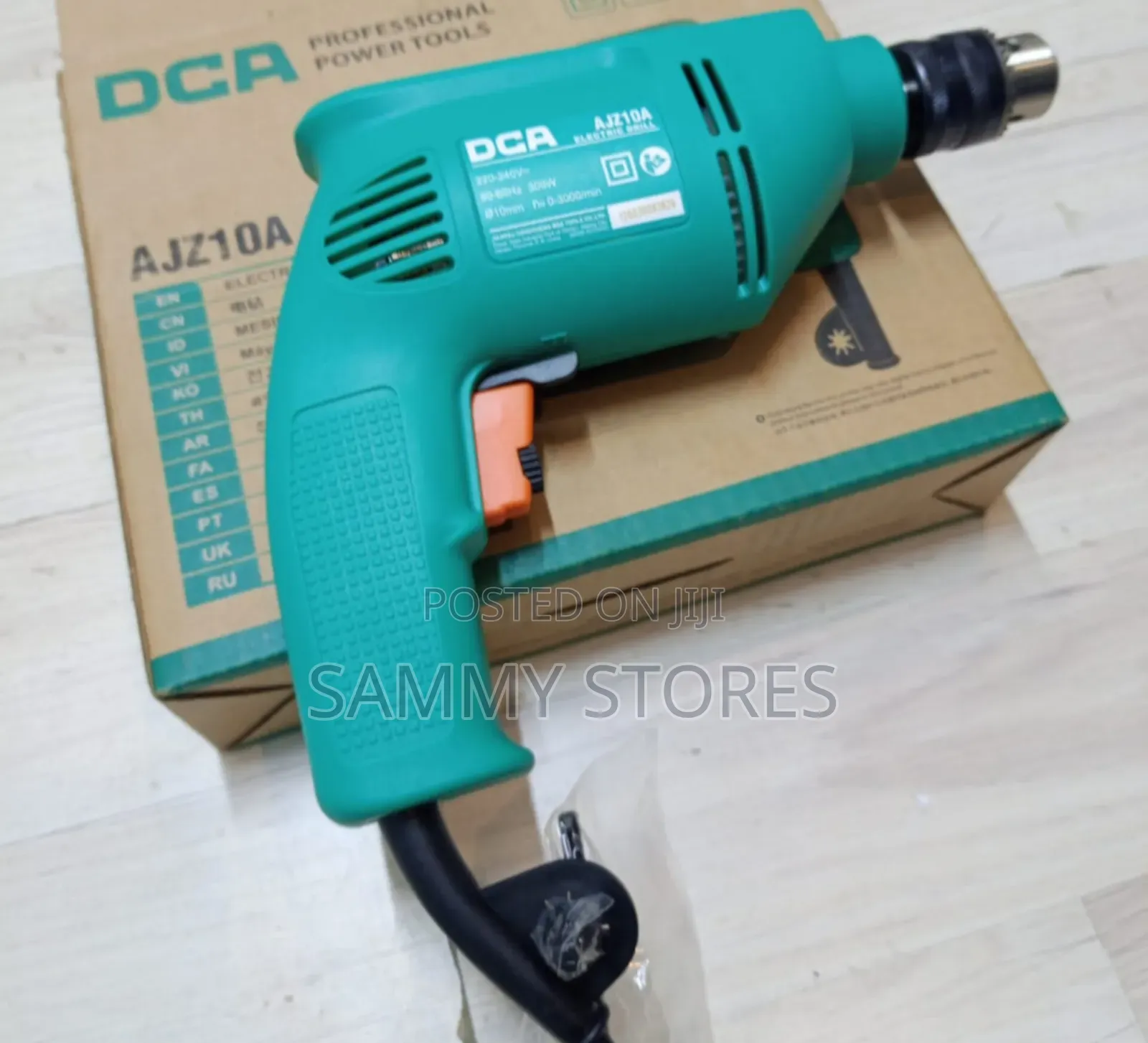 300W DCA Electric Hand Drill for Home Workshop