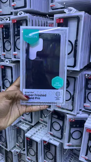 Black Nillkin Super Frosted Procase for the Samsung Galaxy S25 Ultra