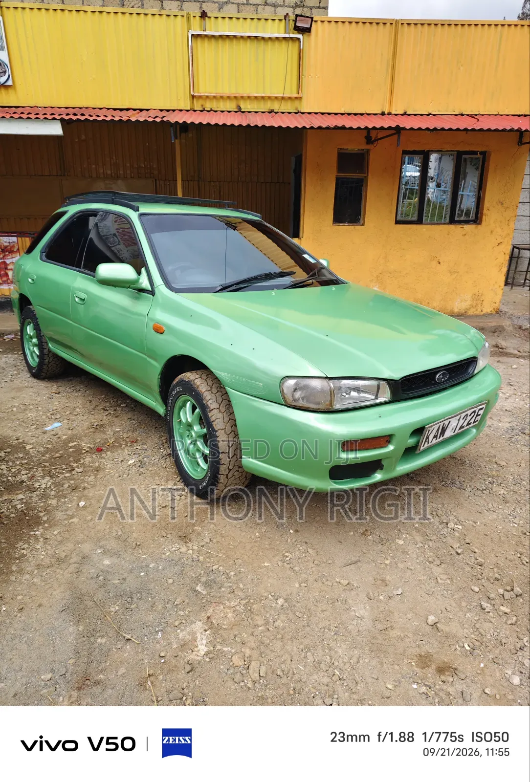 Subaru Impreza 1.6 2000 Green
