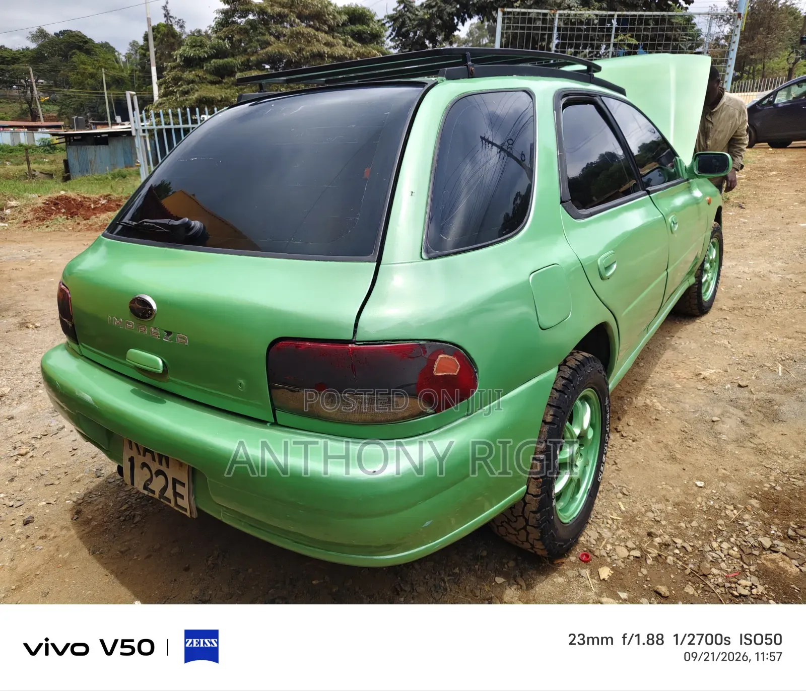 Subaru Impreza 1.6 2000 Green