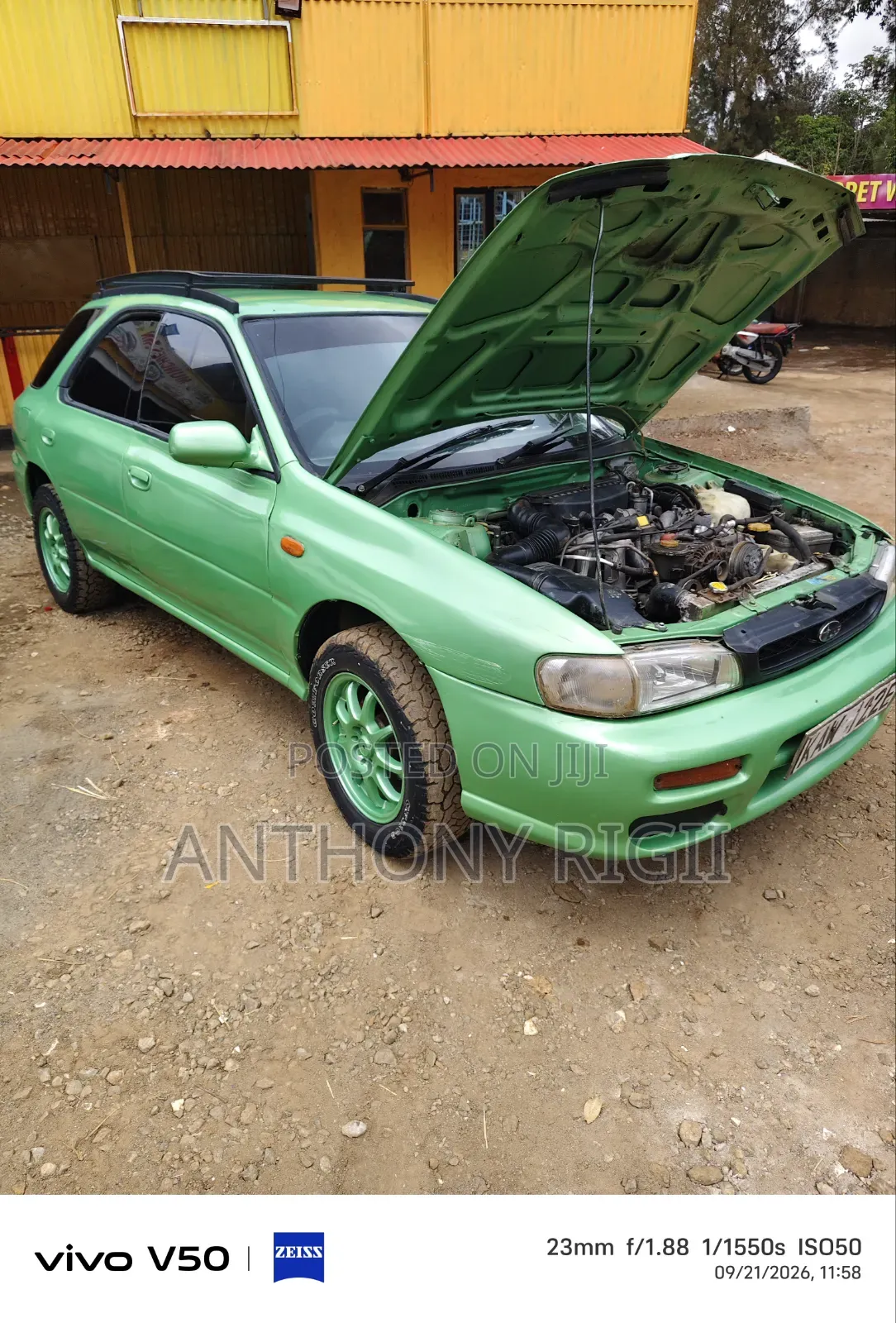 Subaru Impreza 1.6 2000 Green