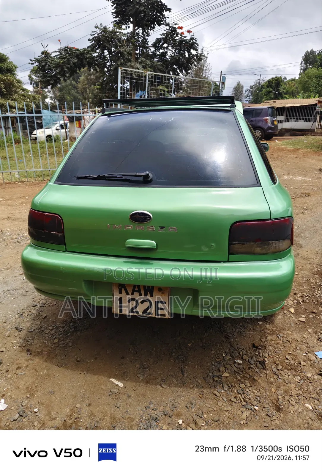 Subaru Impreza 1.6 2000 Green