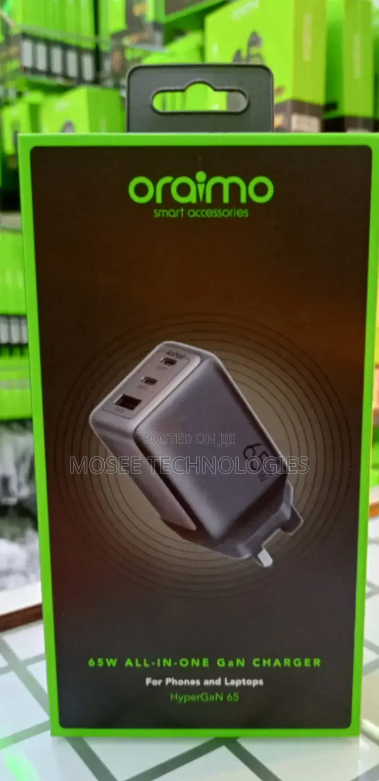 Oraimo 20W Fast Charging Adapter