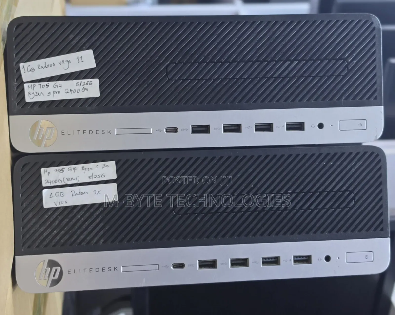Desktop Computer HP EliteDesk 705 8GB AMD Ryzen 5 SSD 256GB
