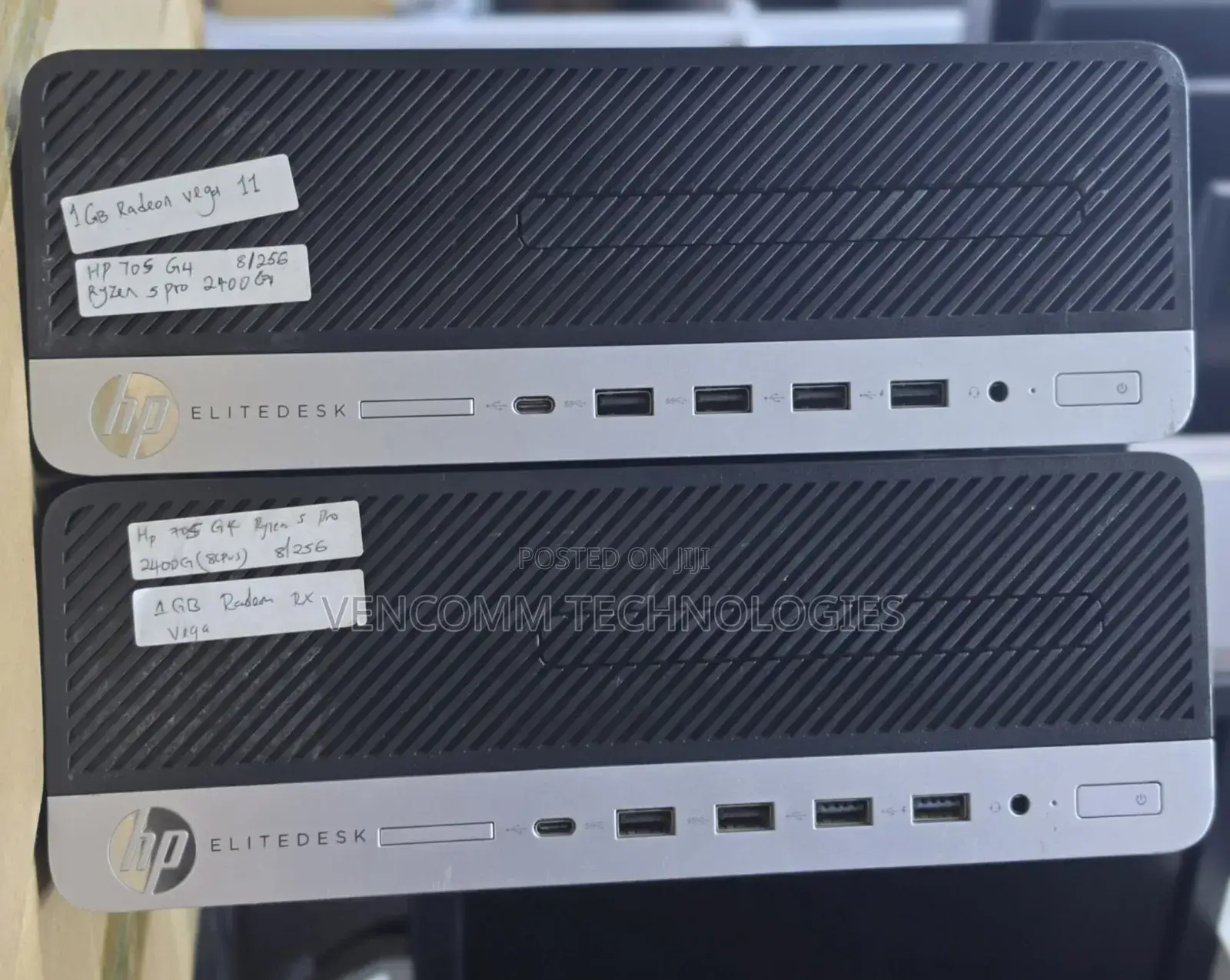 Desktop Computer HP EliteDesk 705 8GB AMD Ryzen 5 SSD 256GB