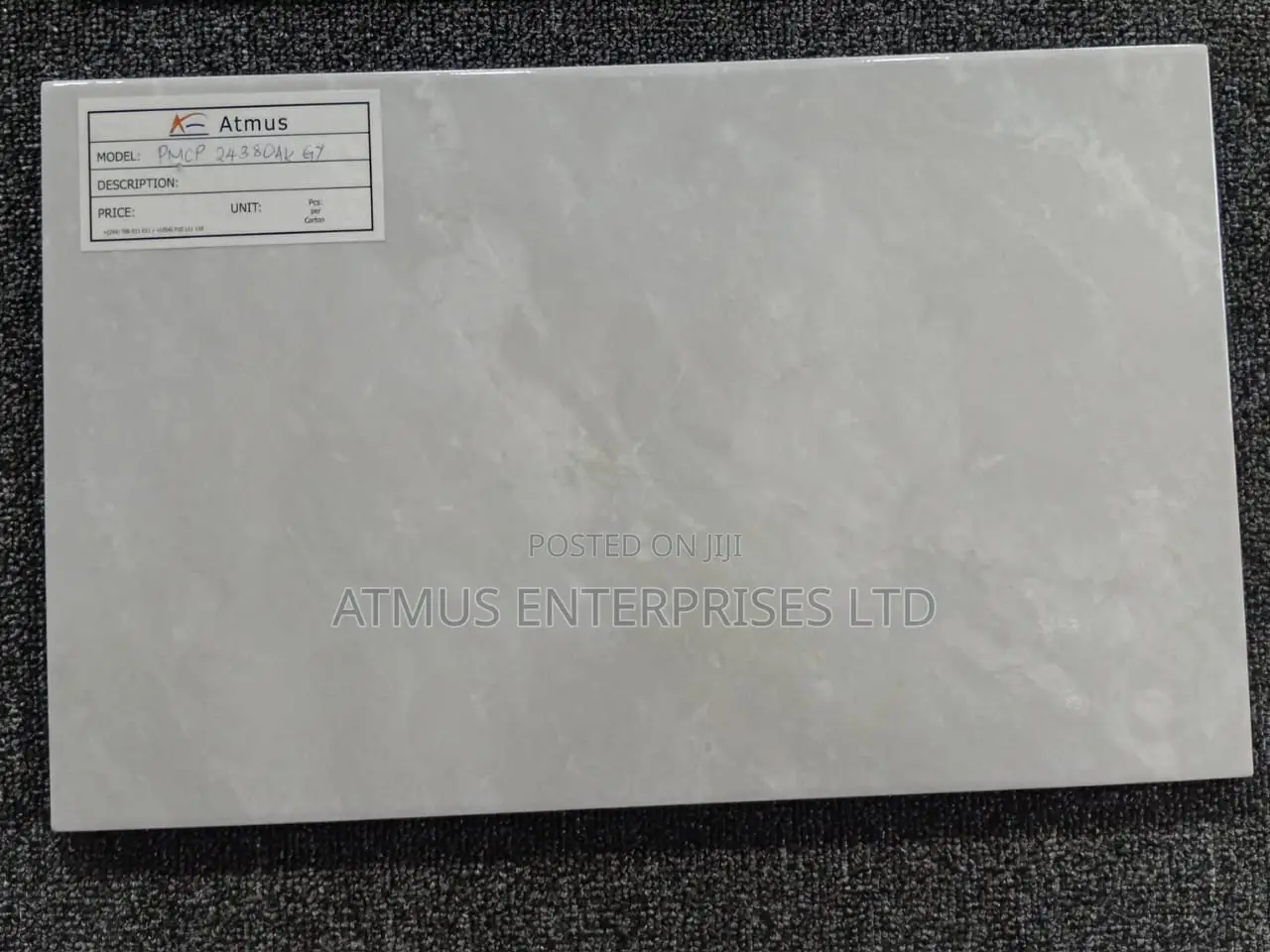 Twyford PMCP24380AK Tile