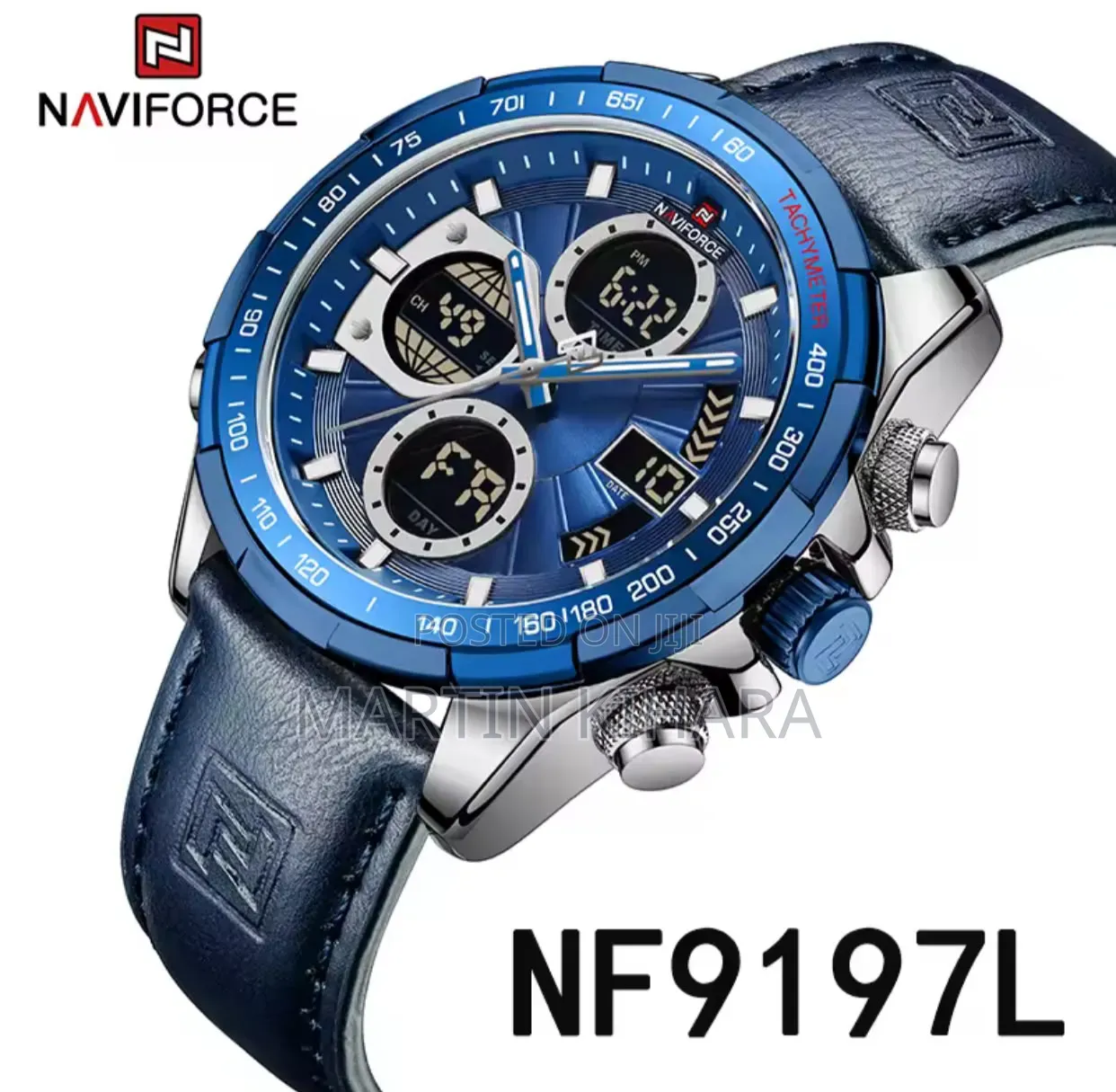 Naviforce Gents Leather Watch #NF9197