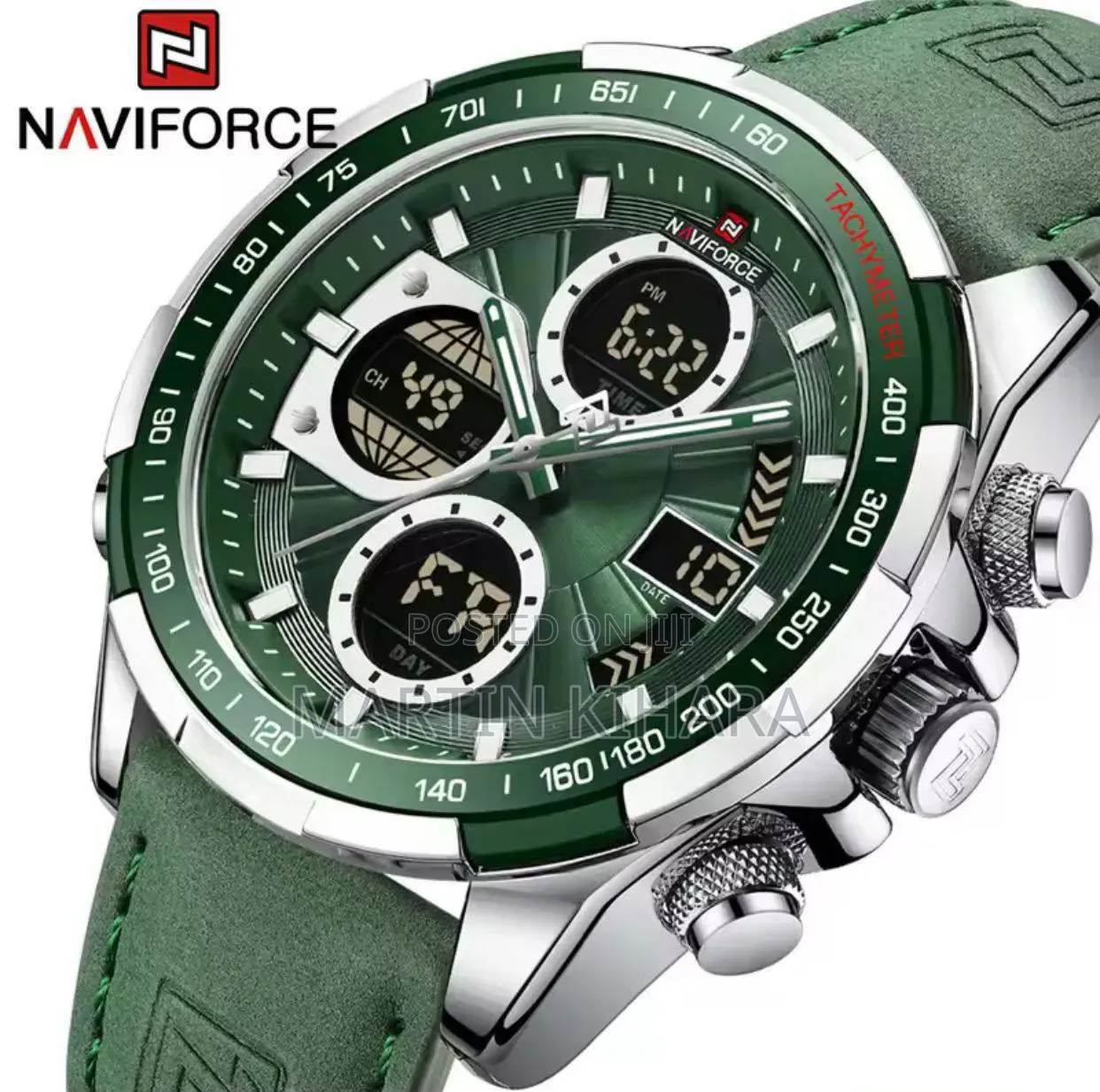 Naviforce Gents Leather Watch #NF9197