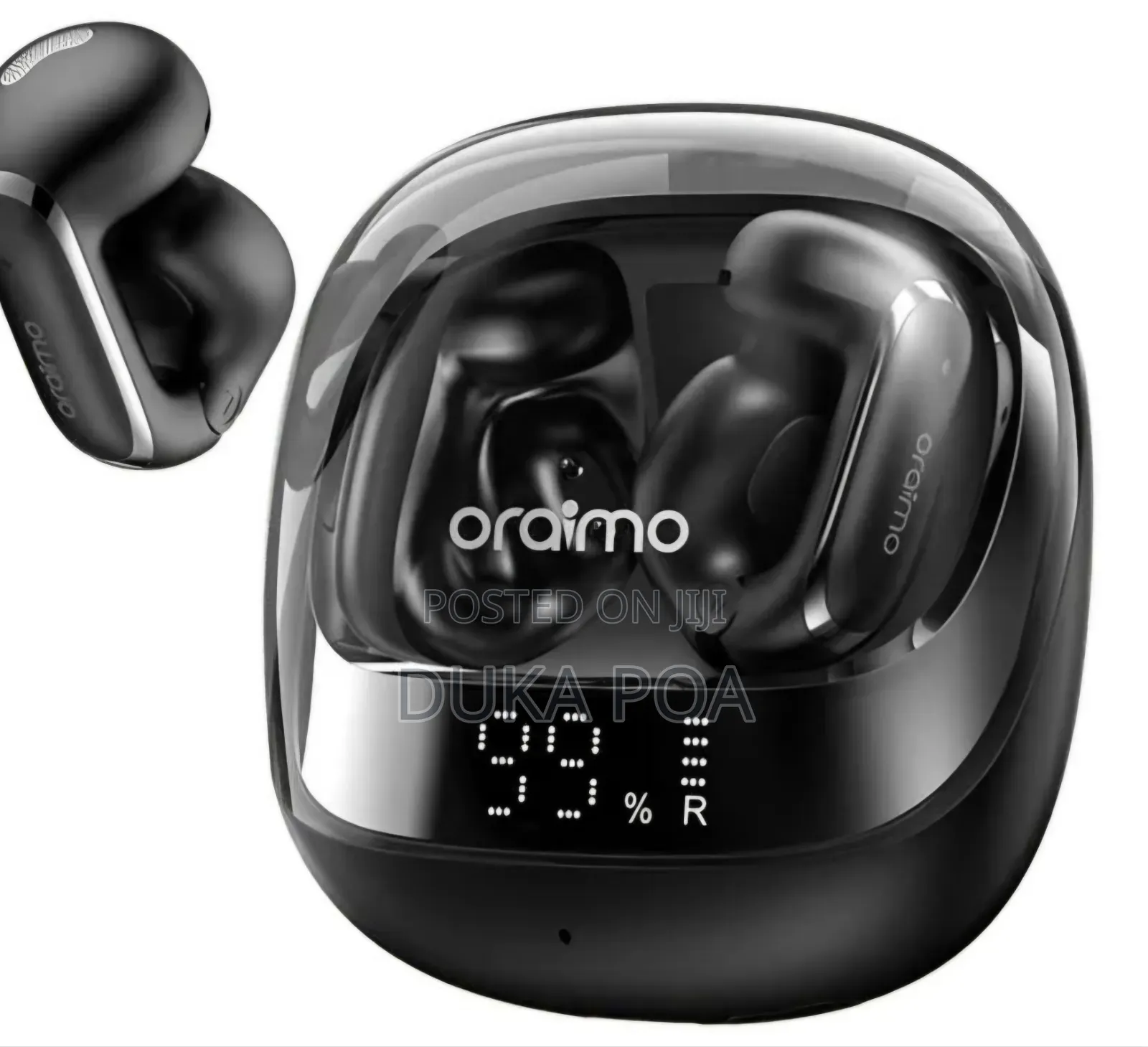 Oraimo OpenSnap Quick Charging Deep Bass Open-Ear Wireless Earbuds