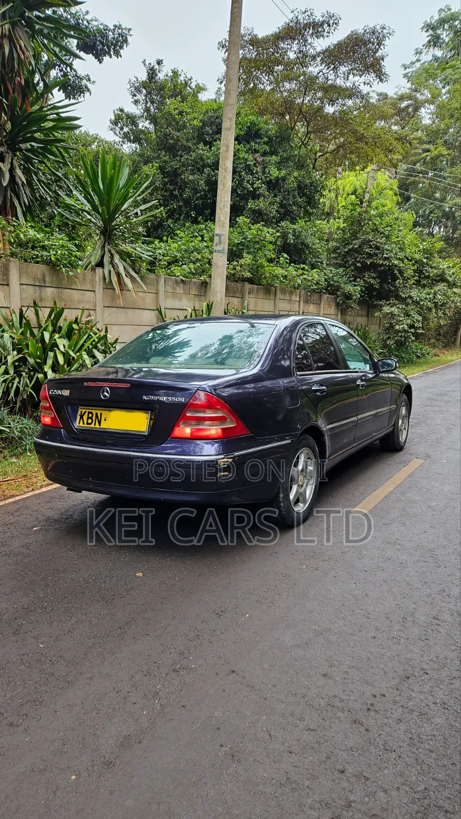 Mercedes-Benz C200 2003 Purple