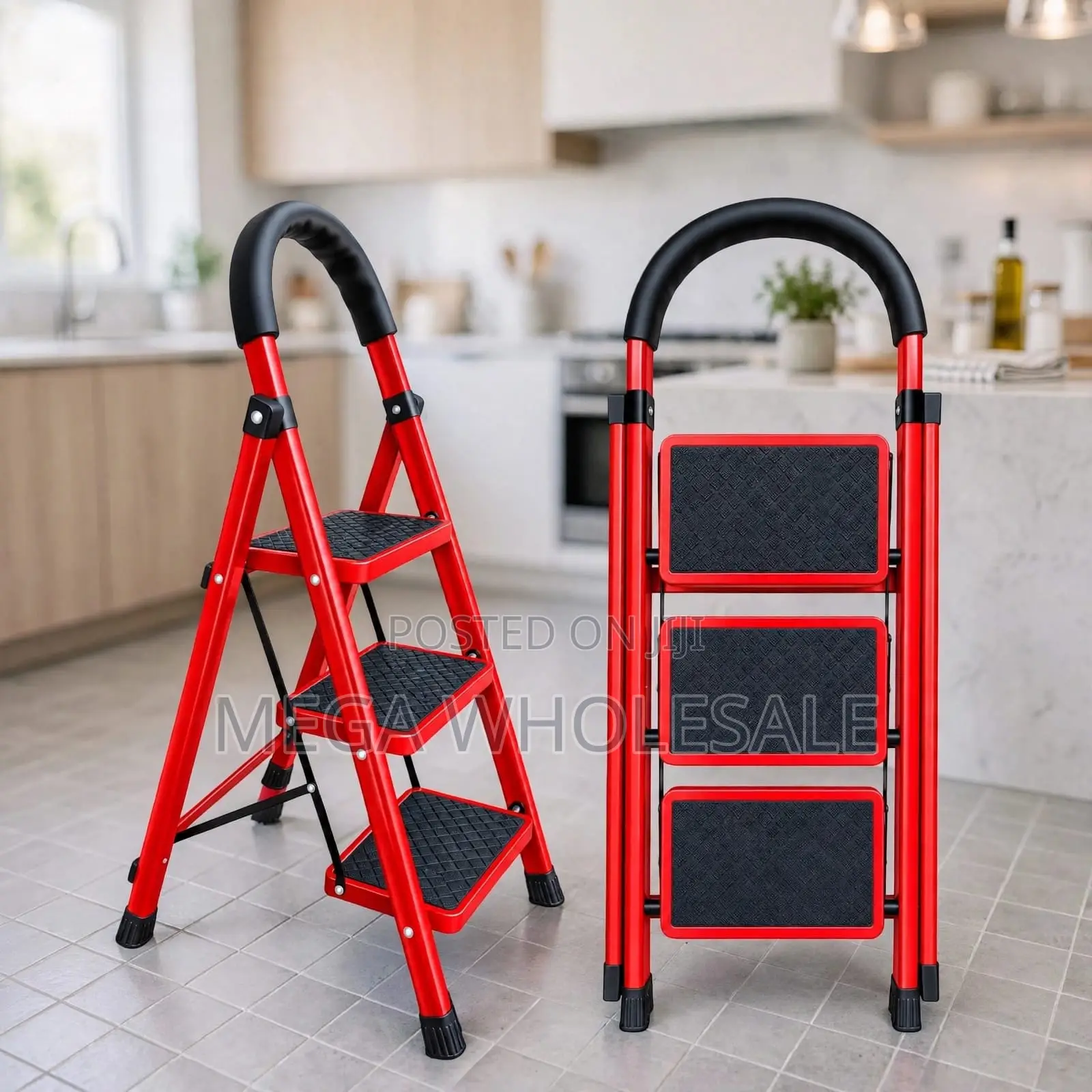 2,3,4 5 Step Folding Ladder Quick Folding for DIY Projects