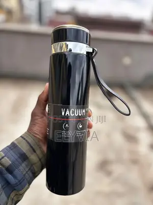 Black Vacuum Flask