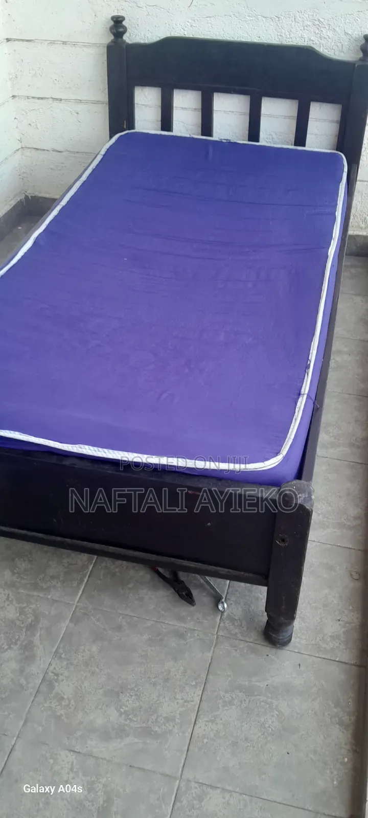 3by6 Bed and Mattress