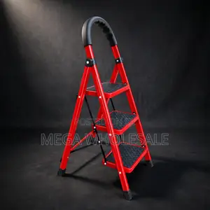 2,3,4 5 Step Folding Ladder Stable Platform for Storage Access