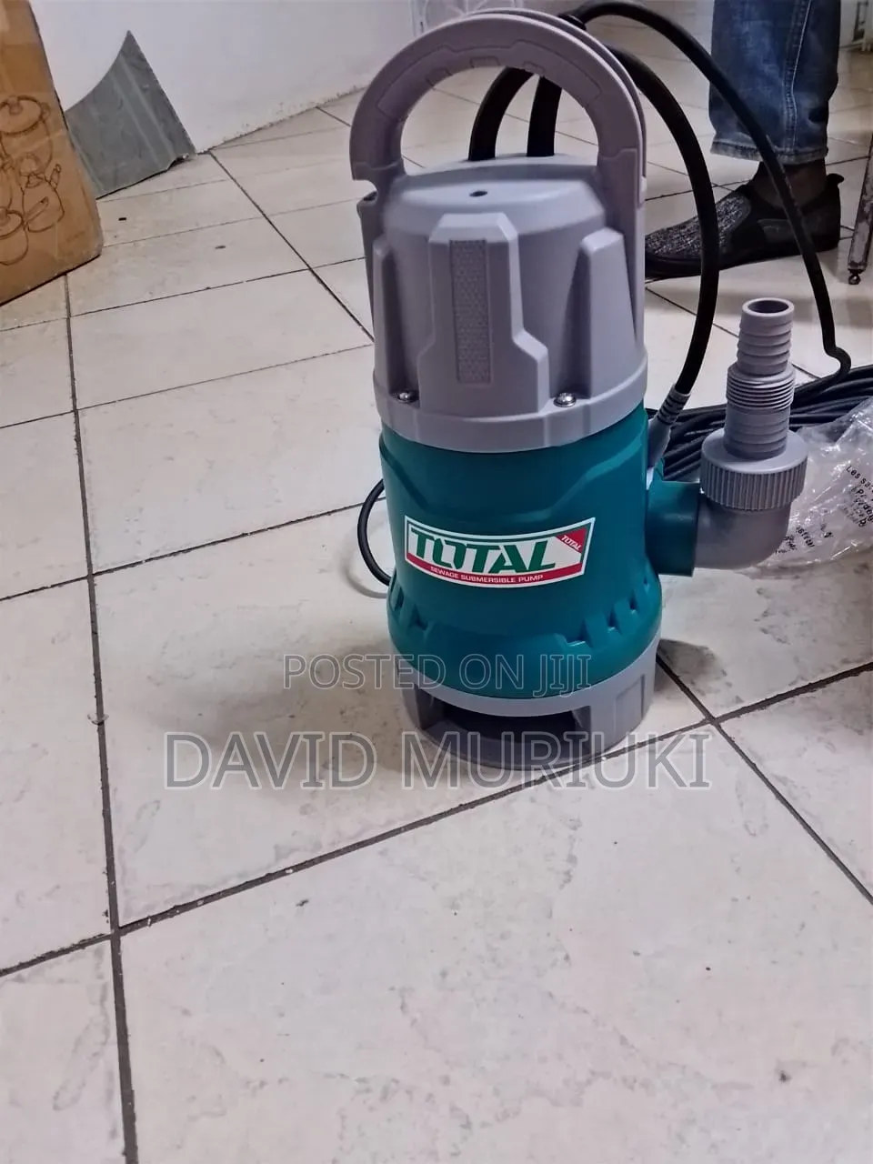 Total 750W Dirty Water Submersible Pump