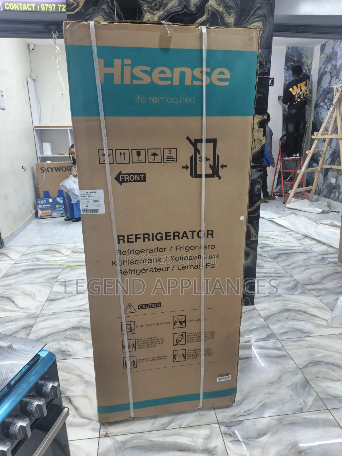 Hisense 424 Litres Refrigerator ( REF 418R)