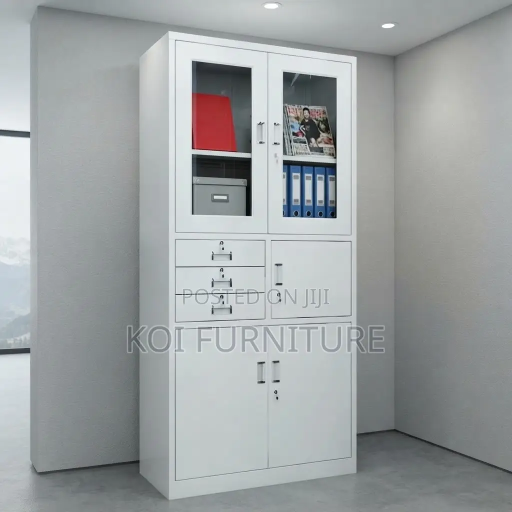 Office Cabinet; Double Doors Steel Office Applications Cabinet