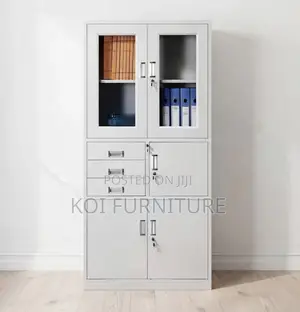 Office Cabinet; Double Doors Steel Office Applications Cabinet