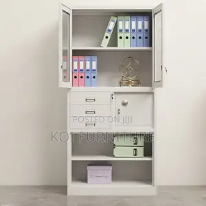 Office Cabinet; Double Doors Steel Office Applications Cabinet