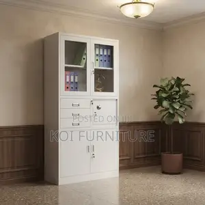 Office Cabinet; Double Doors Steel Office Applications Cabinet