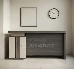 Office Desk; 1400MM Executive Desk With Stationery Drawers