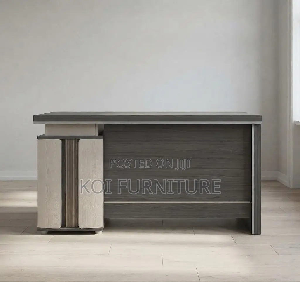 Office Desk; 1400MM Executive Desk With Stationery Drawers