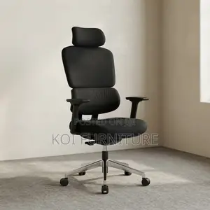 Office Chairs; Orthopedic Executive Office Leather Seat With Headrest