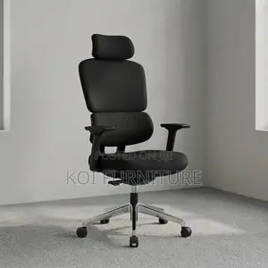 Office Chairs; Orthopedic Executive Office Leather Seat With Headrest