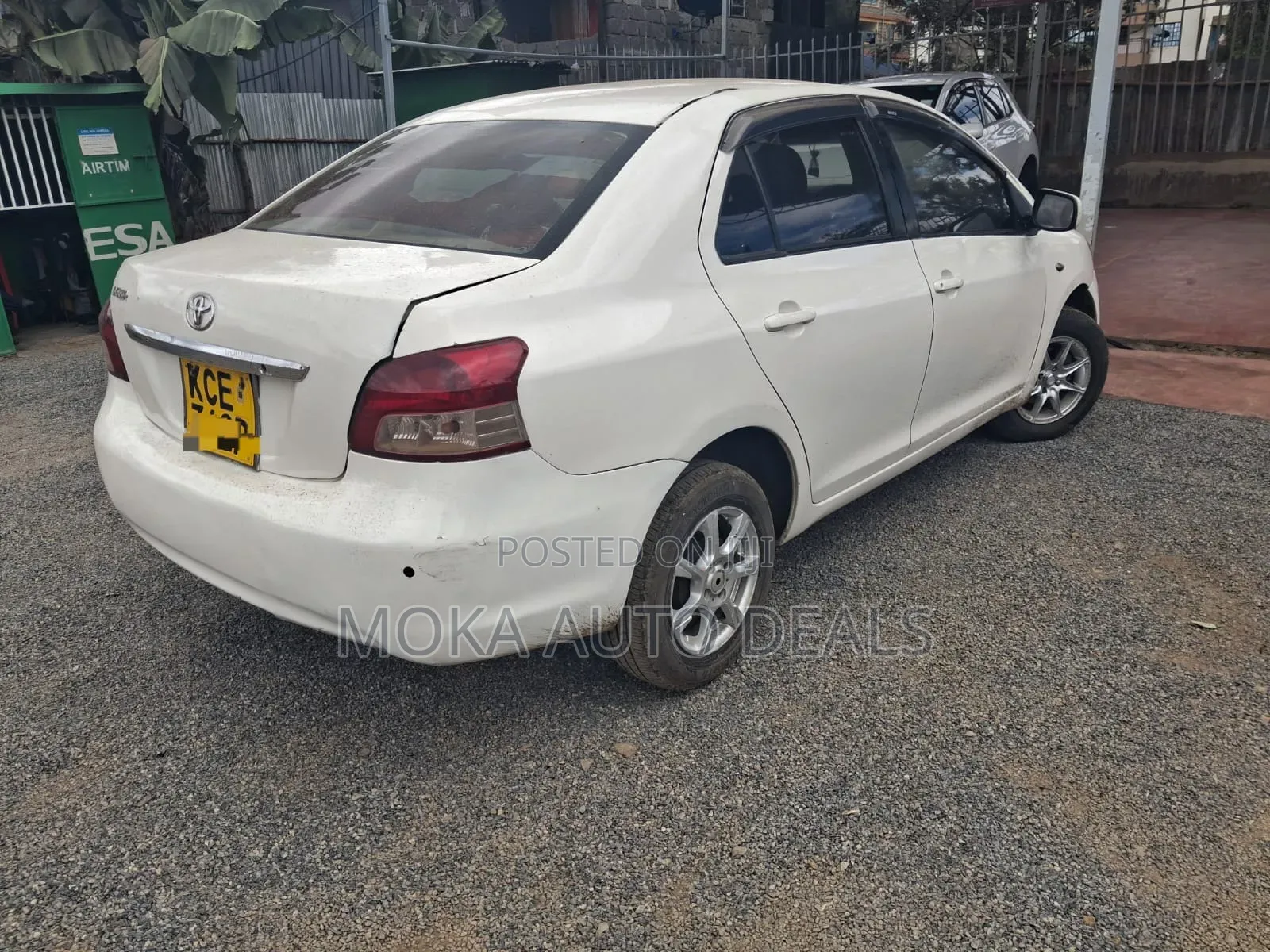 Toyota Belta 2008 White