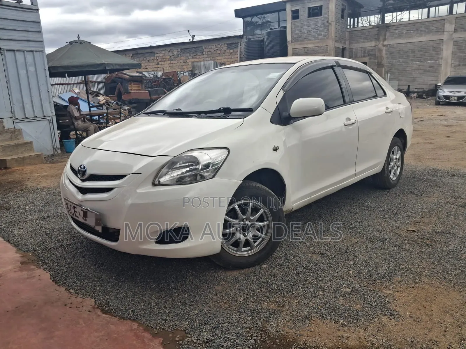 Toyota Belta 2008 White