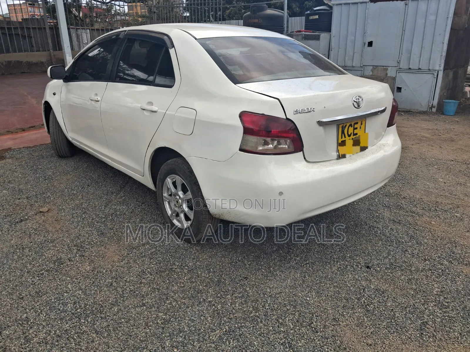 Toyota Belta 2008 White