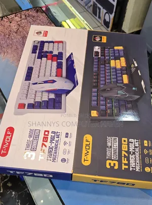 Twolf TF780 Three-Mode Mechanical Gaming Set–Keyboard + Mouse+Mousepad