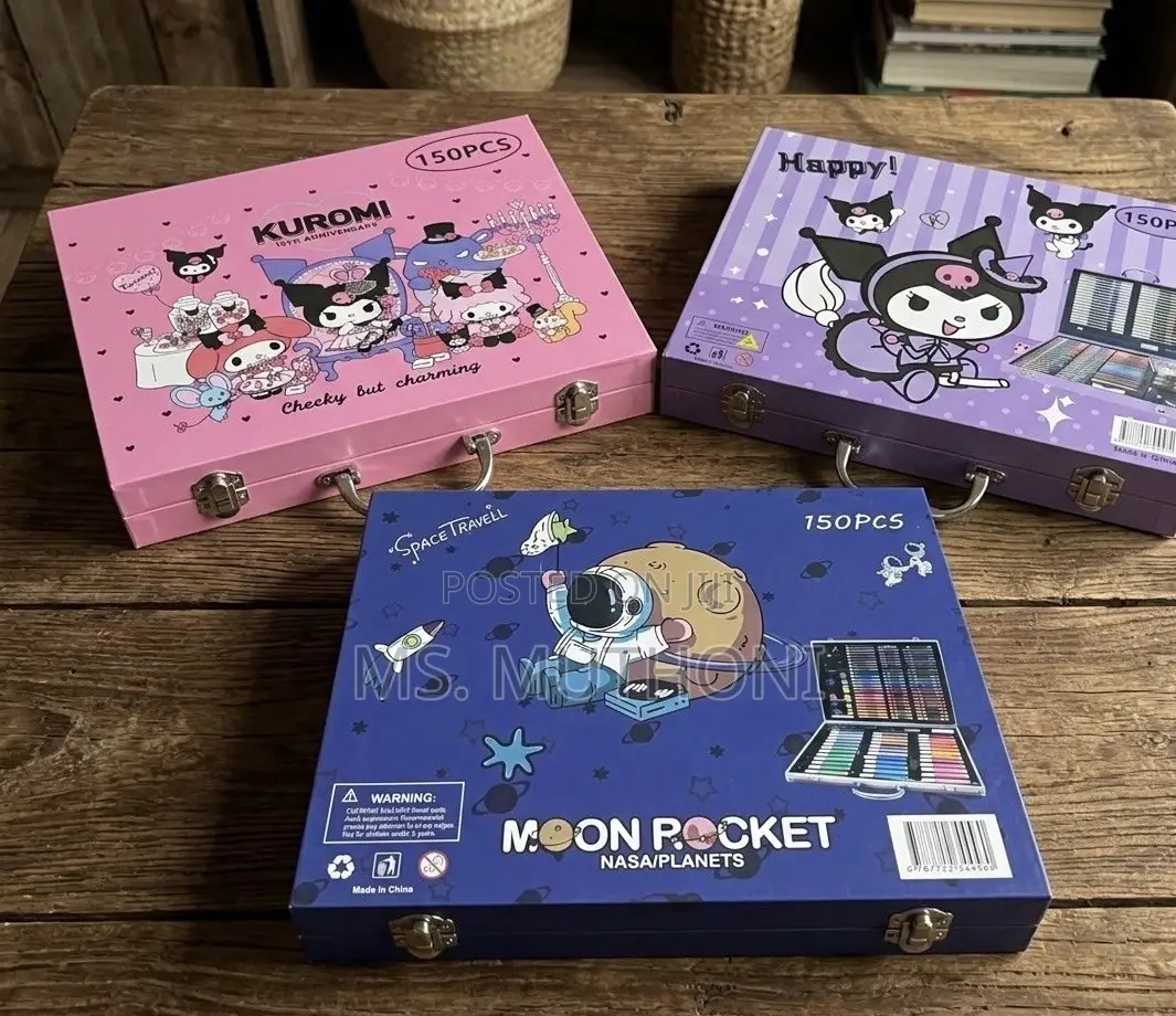 Kuromi 150 PCS Mixed Media Art Studio Set