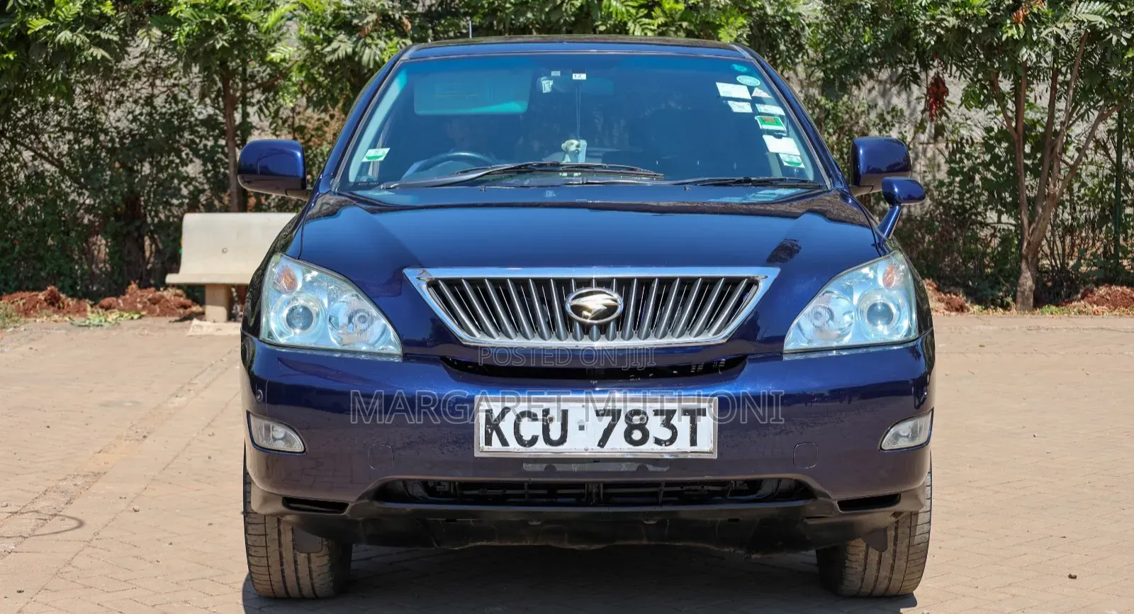 Toyota Harrier 2012 Blue