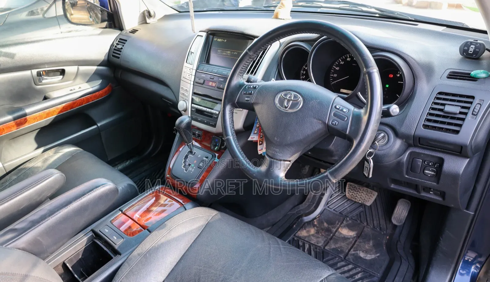 Toyota Harrier 2012 Blue